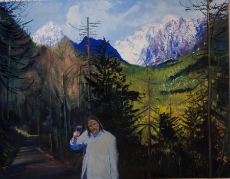 Nagy tarpatak völgya a Tátrában 140x180cm